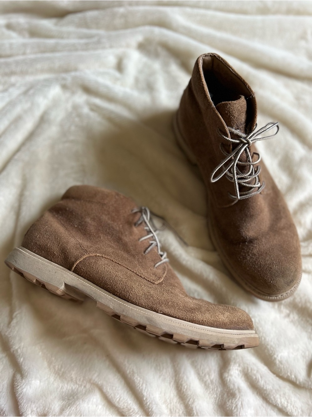 Sorel madson II brown suede leather chukka boot men's 11.5